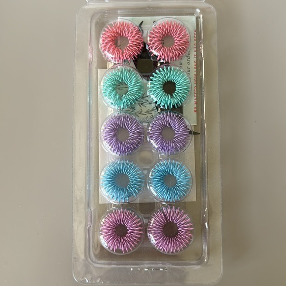 Mr Pen Spiky Sensory Rings, 10-pack, pastel, New. Add on! - Picture 1 of 2